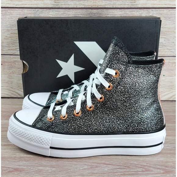 NEW Converse All Star High Top PLATFORM Women's Size 8 Casual Sneakers Shoes - Picture 5 of 9